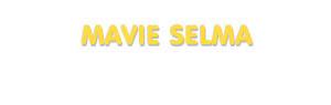 Der Vorname Mavie Selma